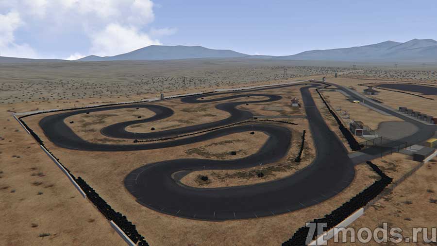 "Grange Motor Circuit" map mod for Assetto Corsa