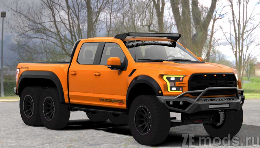 Hennessey VelociRaptor 6x6 for Assetto Corsa