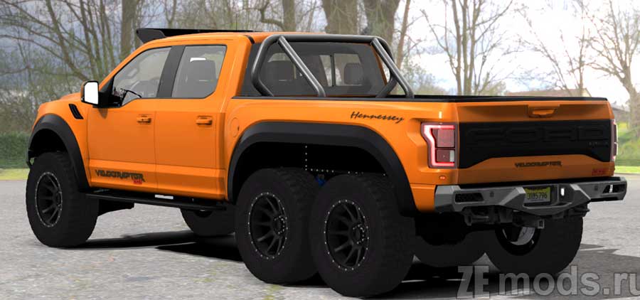 Hennessey VelociRaptor 6x6 mod for Assetto Corsa