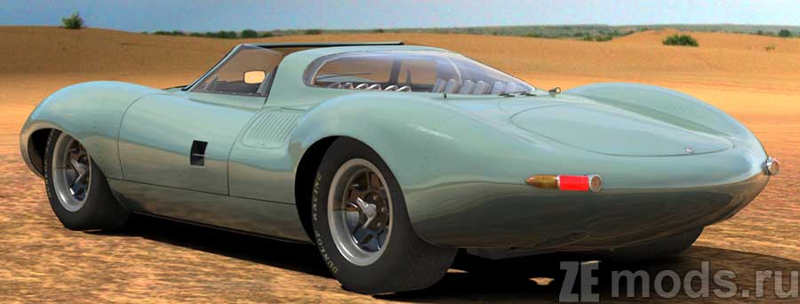 Jaguar XJ13 precrash mod for Assetto Corsa