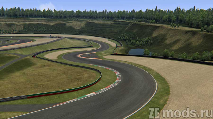 "Kazanring Canyon" map mod for Assetto Corsa