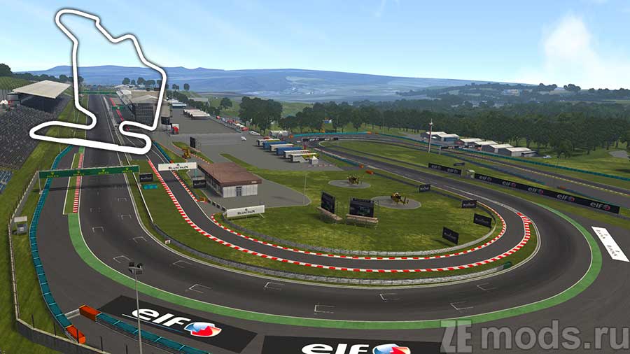 "LGT Hungaroring" map for Assetto Corsa