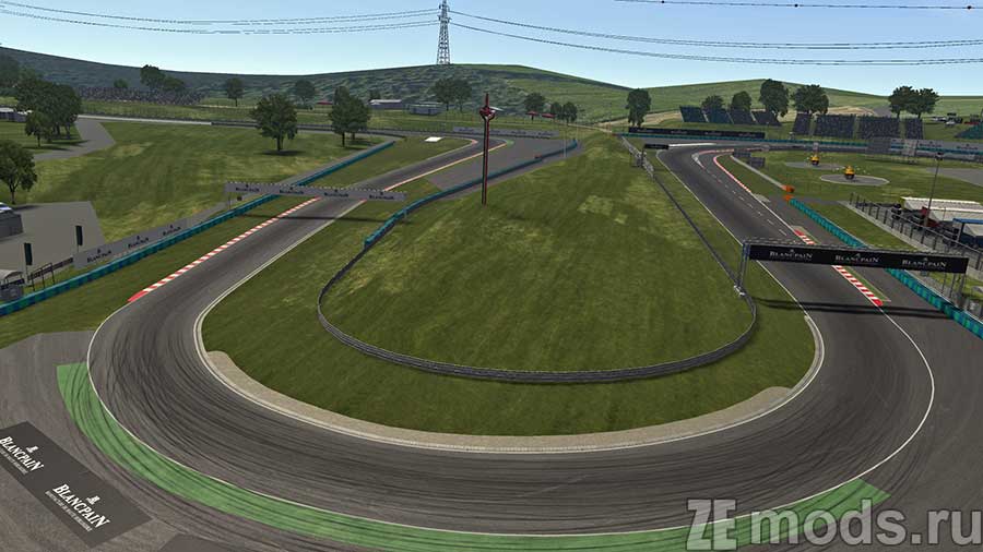 "LGT Hungaroring" map mod for Assetto Corsa