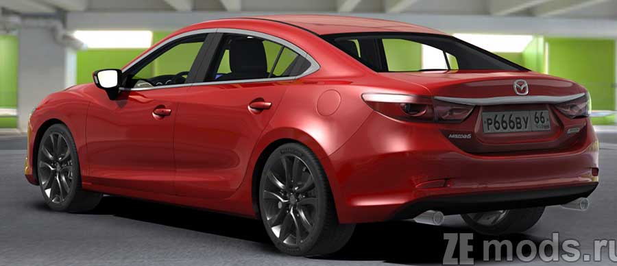 Mazda 6 (GJ) mod for Assetto Corsa