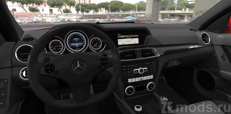 Mercedes-Benz C63 AMG Black Series (sedan) mod for Assetto Corsa