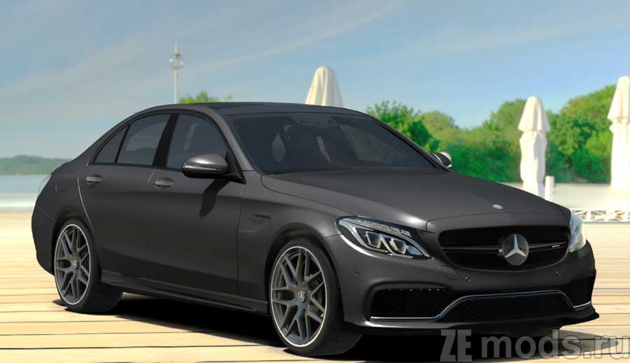 Mercedes-Benz C63s AMG (W205) Tuned for Assetto Corsa