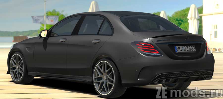 Mercedes-Benz C63s AMG (W205) Tuned mod for Assetto Corsa