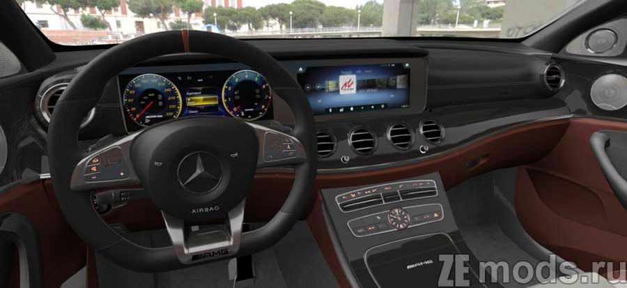 Mercedes-Benz E63S AMG mod for Assetto Corsa