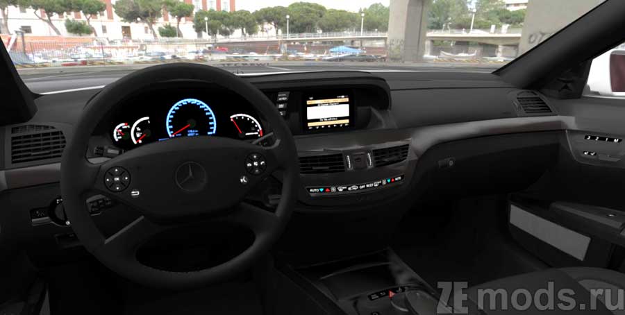 Mercedes-Benz S65 AMG mod for Assetto Corsa