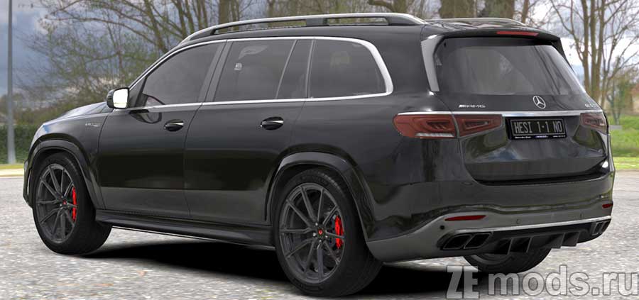 Mercedes GLS 63 AMG No Hesi Spec mod for Assetto Corsa