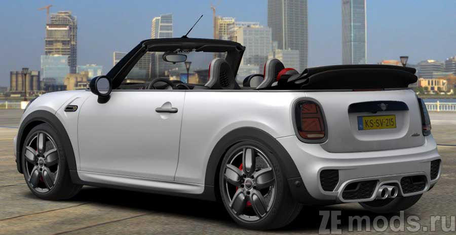 Mini Cooper JCW Cabriolet mod for Assetto Corsa