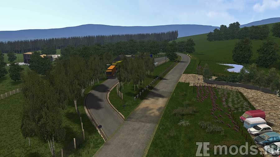 "Mount Stenth" map mod for Assetto Corsa