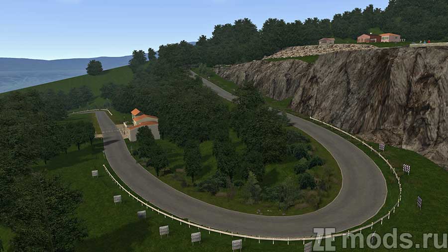 "Mount Stenth" map mod for Assetto Corsa