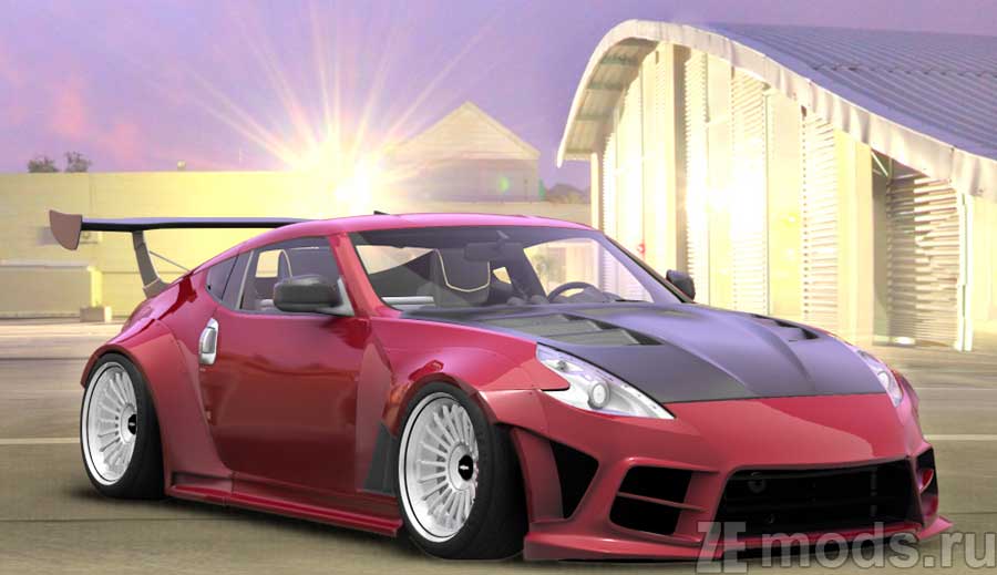 Nissan 370Z Widebody No Hesi Spec for Assetto Corsa