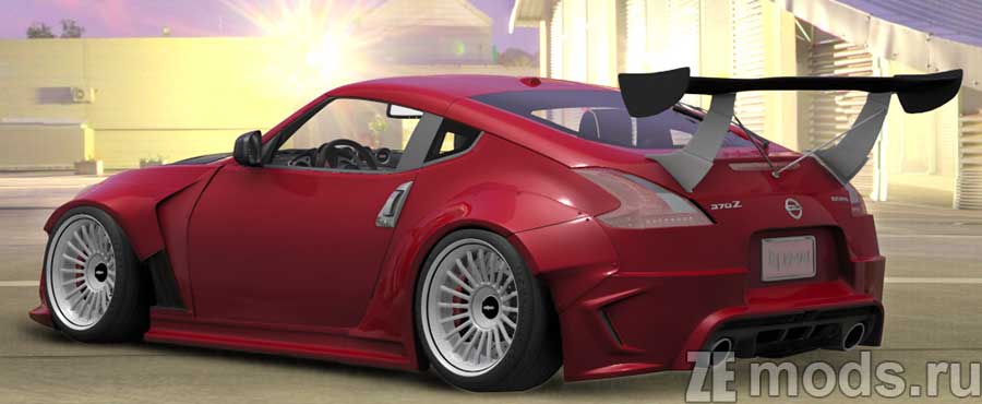 Nissan 370Z Widebody No Hesi Spec mod for Assetto Corsa