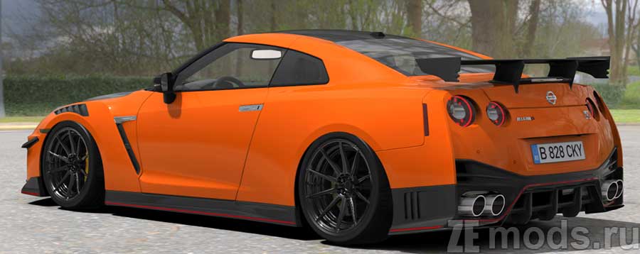 Nissan GT-R Nismo 2022 Tuned mod for Assetto Corsa