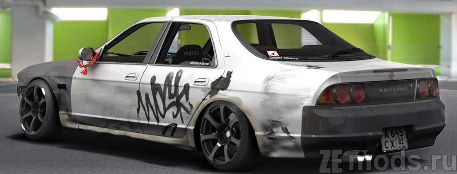 Nissan Skyline GT (ECR33) streetuha spec mod for Assetto Corsa