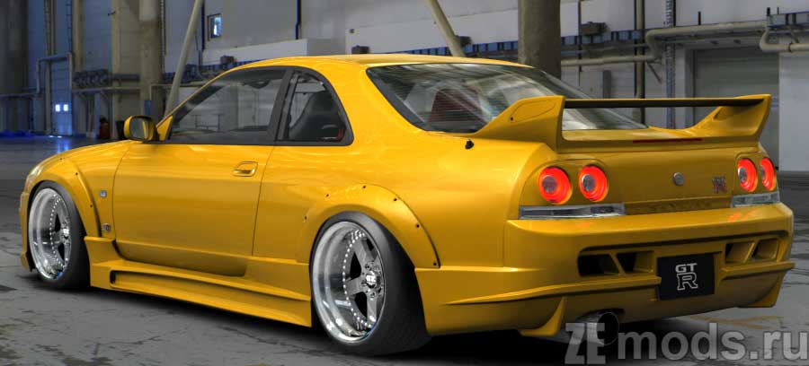 Nissan Skyline GT-R R33 Abflug mod for Assetto Corsa