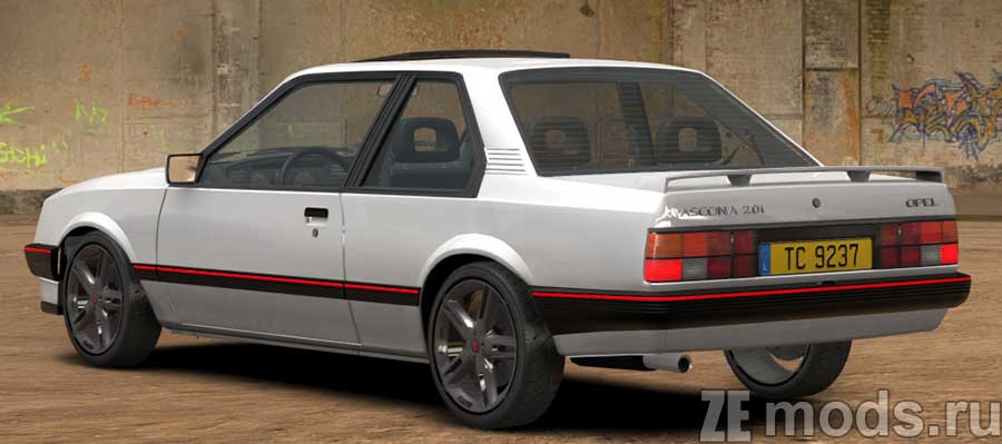 Opel Ascona C GT 2.0i mod for Assetto Corsa