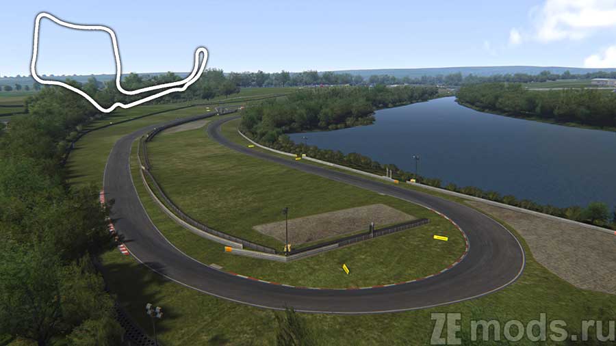 "Oulton Park" map for Assetto Corsa