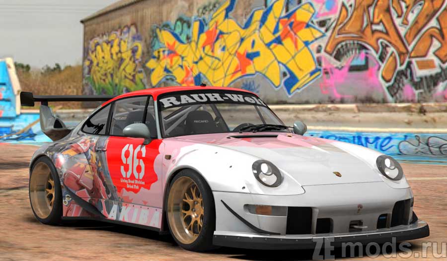 Porsche 911 993 RWB (1997) for Assetto Corsa