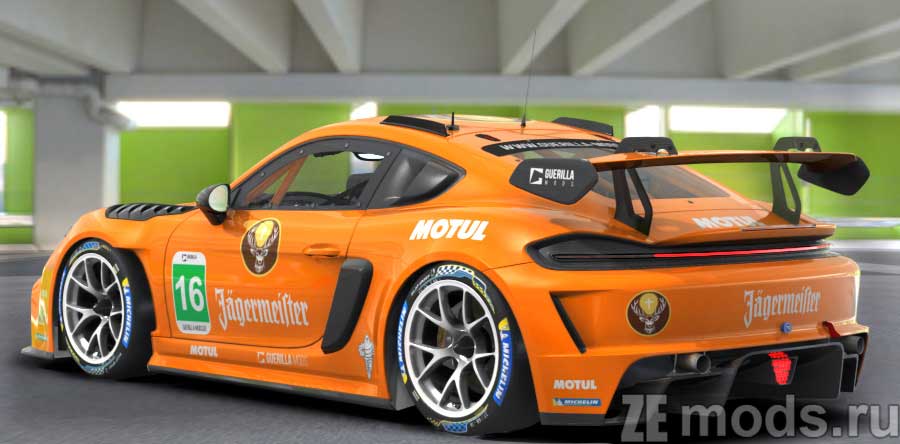 Porsche Cayman RSR mod for Assetto Corsa