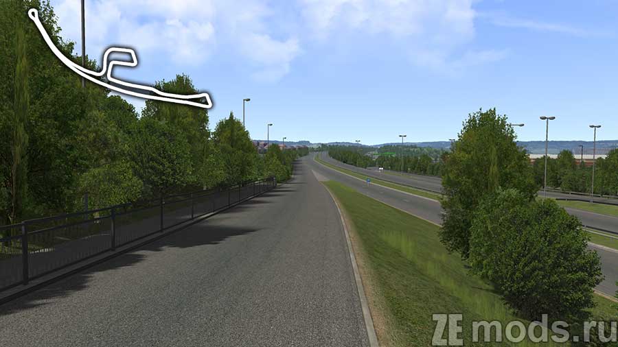 "Pudsey" map for Assetto Corsa