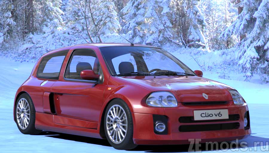 Renault Sport Clio V6 Phase I for Assetto Corsa