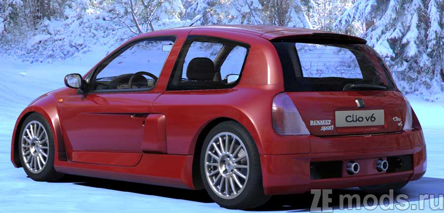 Renault Sport Clio V6 Phase I mod for Assetto Corsa