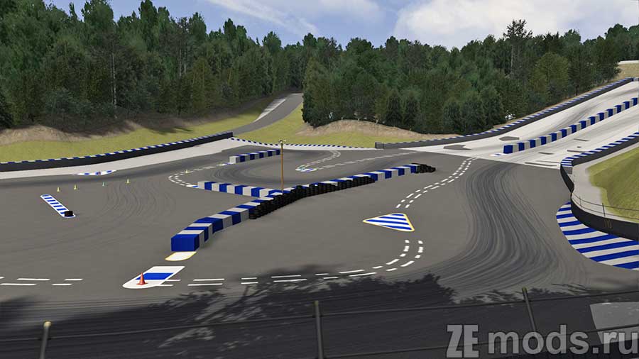 "Speedway Hiroshima Circuit" map mod for Assetto Corsa