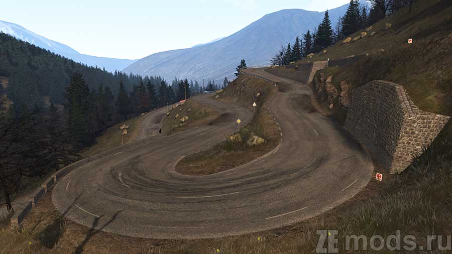 "St Jean - St Laurent" map mod for Assetto Corsa