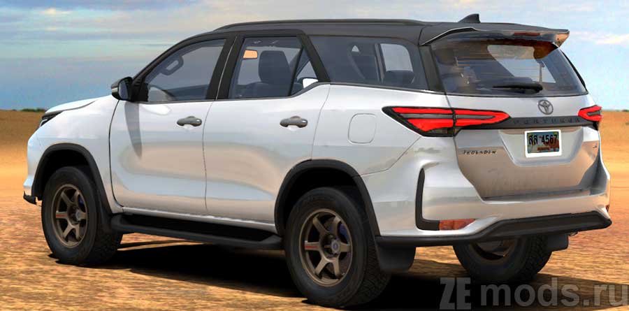 Toyota Fortuner 2021 Legender mod for Assetto Corsa