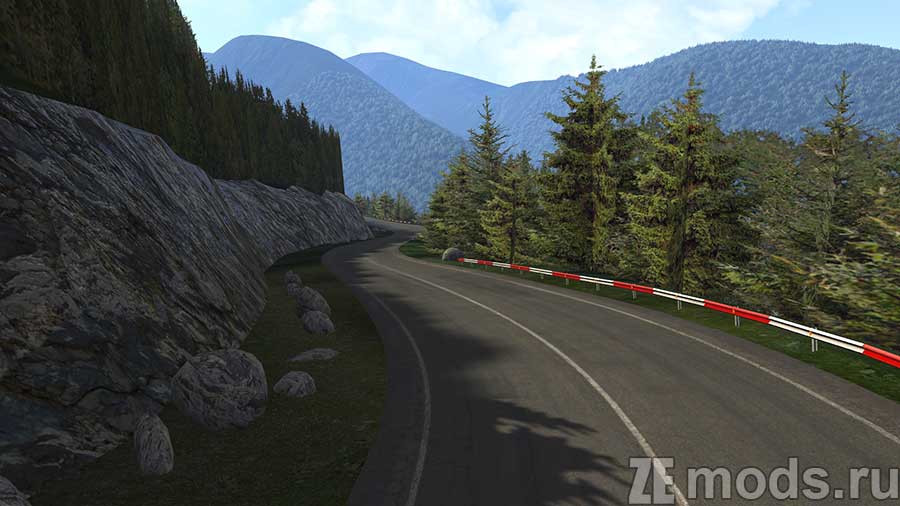 "Transfagarasan" map mod for Assetto Corsa