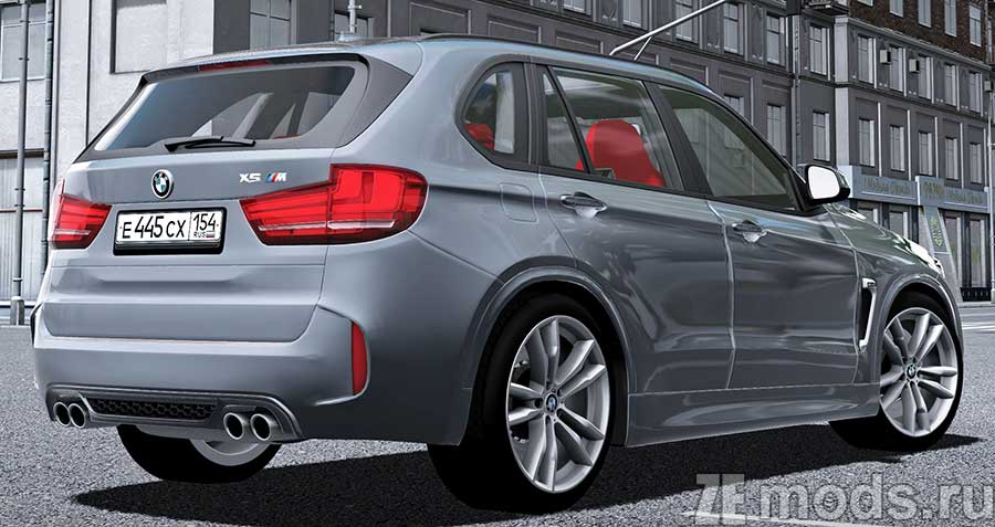 BMW X5M F85 mod for City Car Driving 1.5.9.2