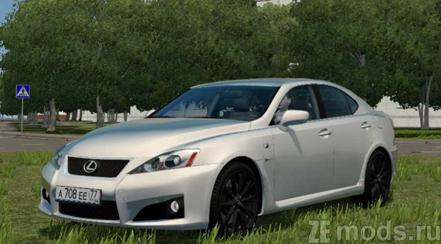 Lexus IS-F for City Car Driving 1.5.9.2