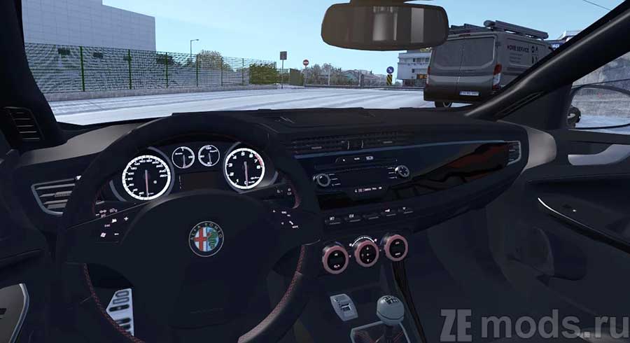 Alfa Romeo Giulietta mod for Euro Truck Simulator 2