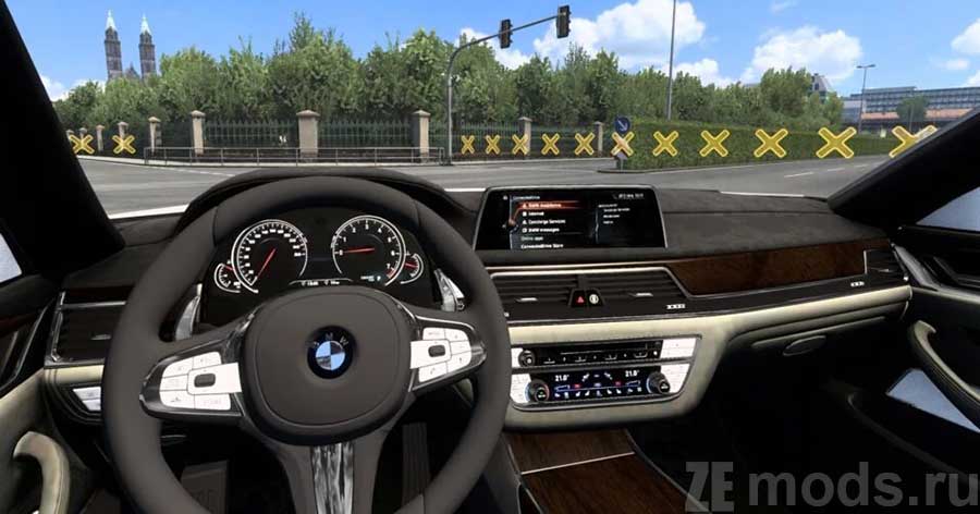 BMW M5 F90 mod for Euro Truck Simulator 2