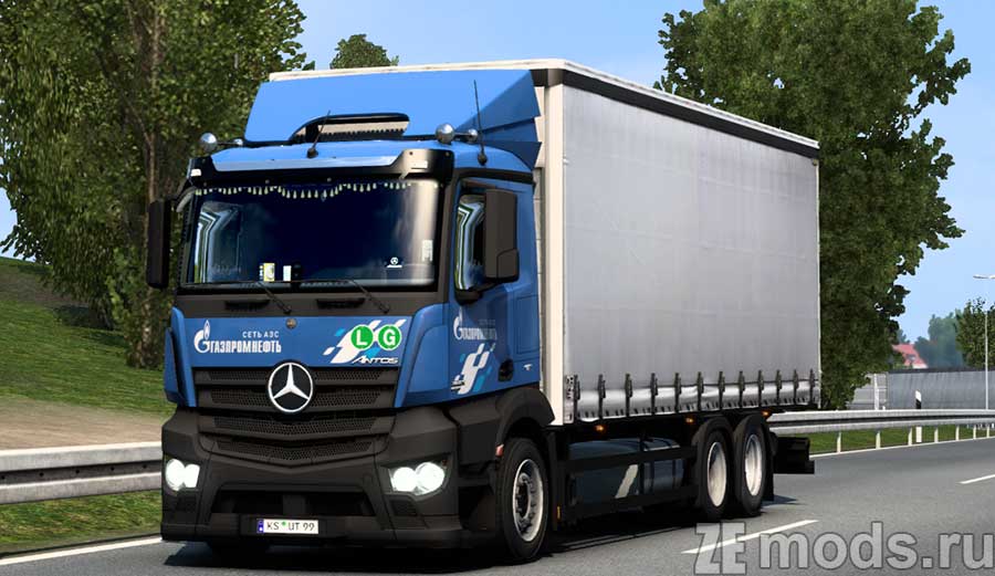 Mercedes-Benz Antos ’12 for Euro Truck Simulator 2 (1.46)