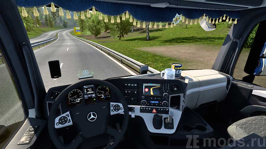 Mercedes-Benz Antos ’12 mod for Euro Truck Simulator 2