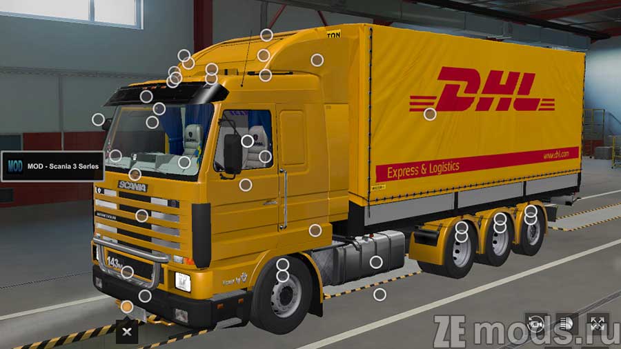 Scania 143m mod for Euro Truck Simulator 2