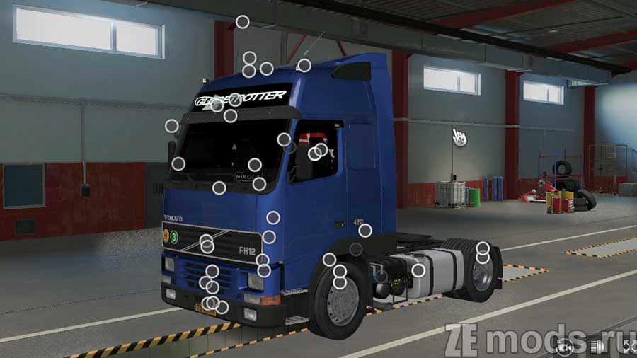 Volvo FH12-16 I Generation mod for Euro Truck Simulator 2