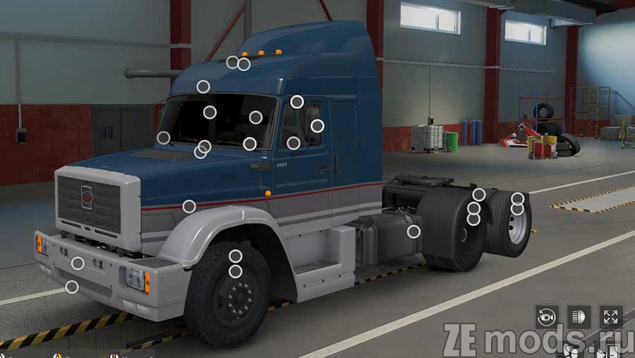 ЗиЛ 5423 mod for Euro Truck Simulator 2