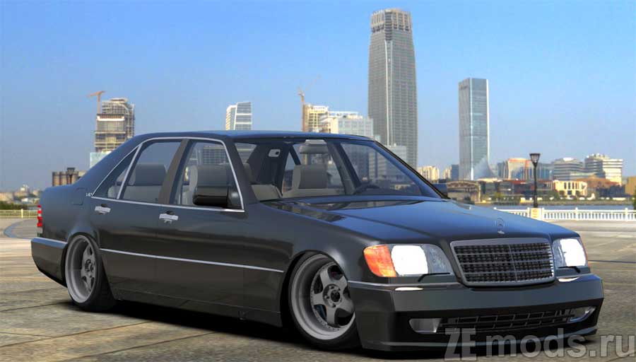 Mercedes-Benz W140 S70 (Drift) for Assetto Corsa