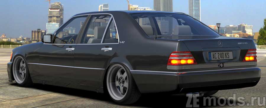 Mercedes-Benz W140 S70 (Drift) mod for Assetto Corsa