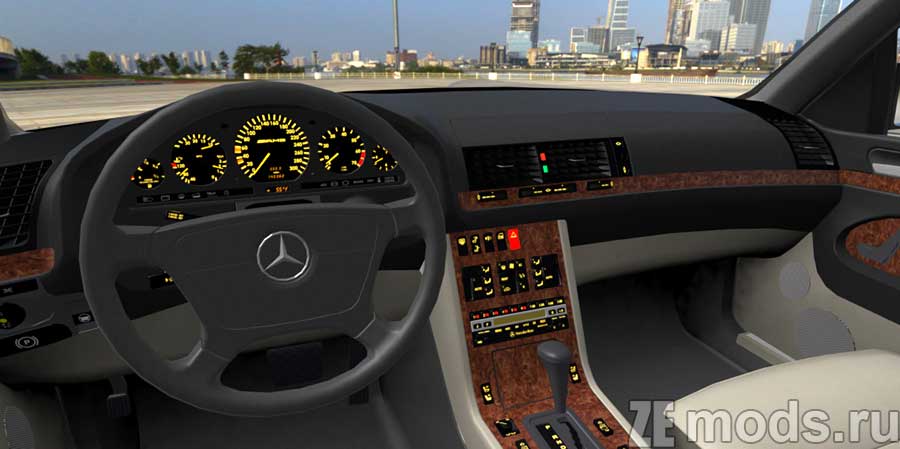 Mercedes-Benz W140 S70 (Drift) mod for Assetto Corsa