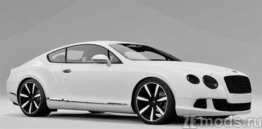 Bentley Continental GT II mod for BeamNG.drive