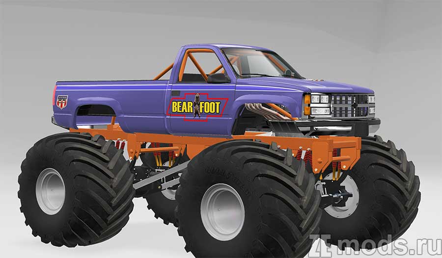 Leafer Monster Truck for BeamNG.drive