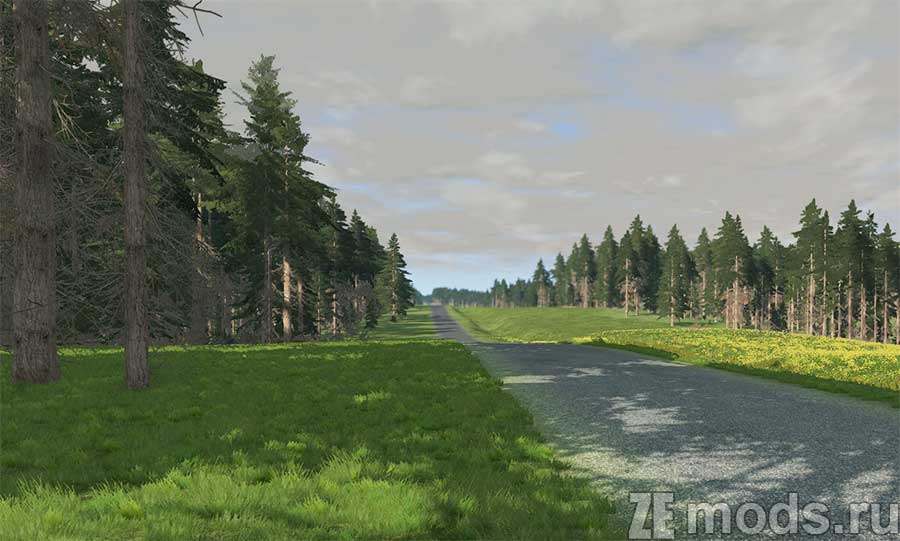 "Rallying Dream" map for BeamNG.drive