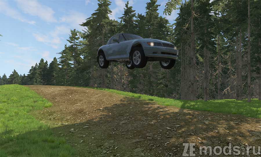 "Rallying Dream" map mod for BeamNG.drive