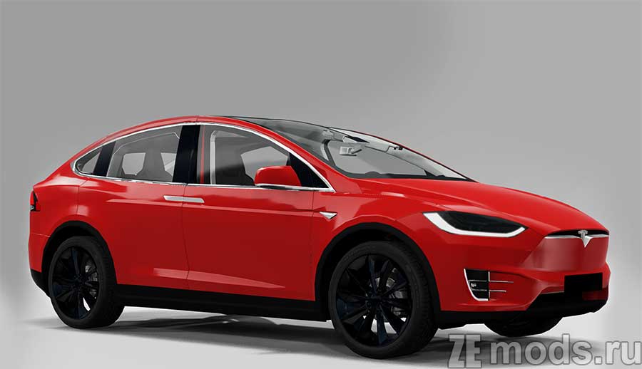 Tesla Model X (NekroVkid) for BeamNG.drive